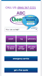 Mobile Screenshot of abcchemcleaners.com